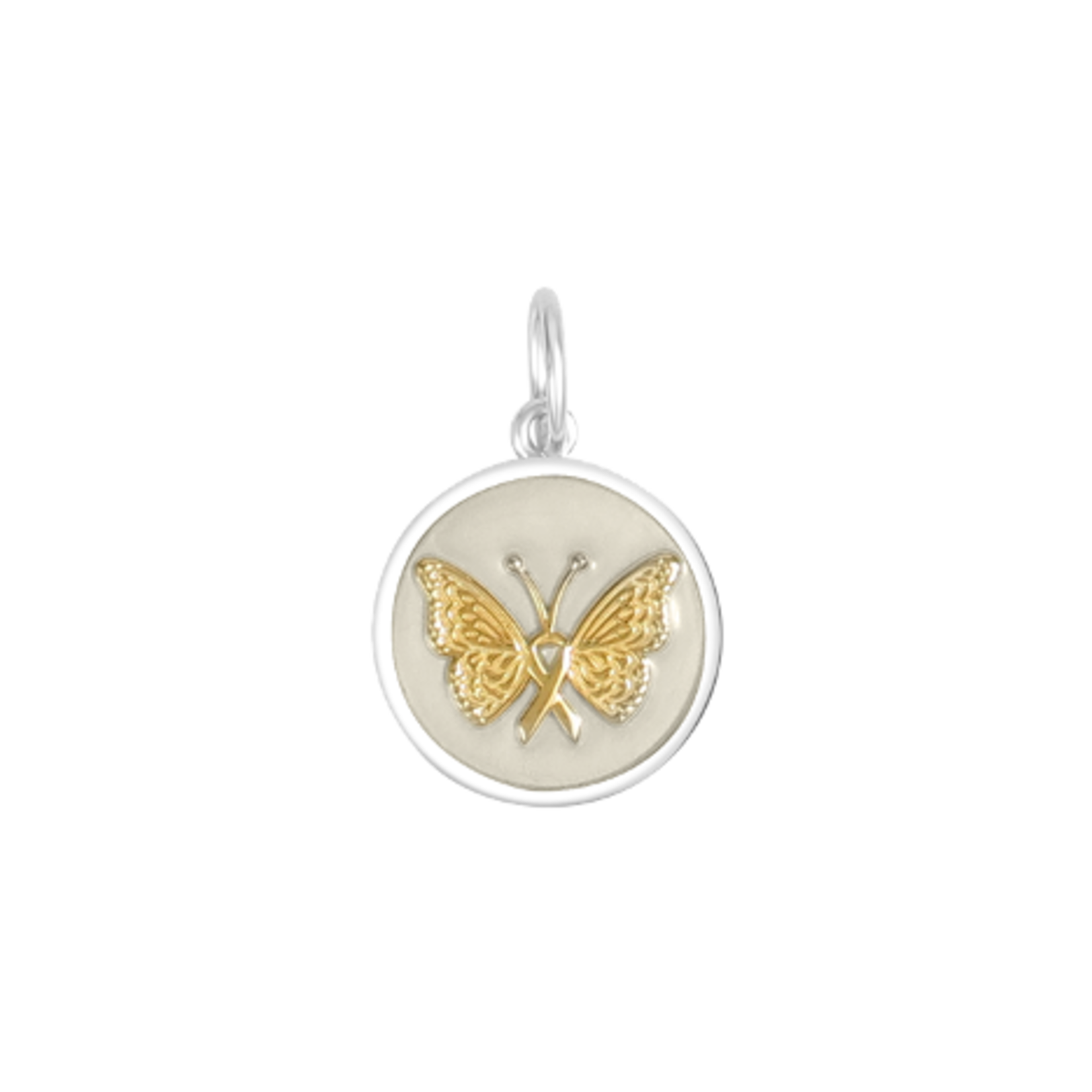 Lola American Cancer Society Charm Butterfly Gold - Small