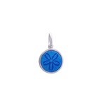 Lola Mini Periwinkle Sand Dollar (15mm)