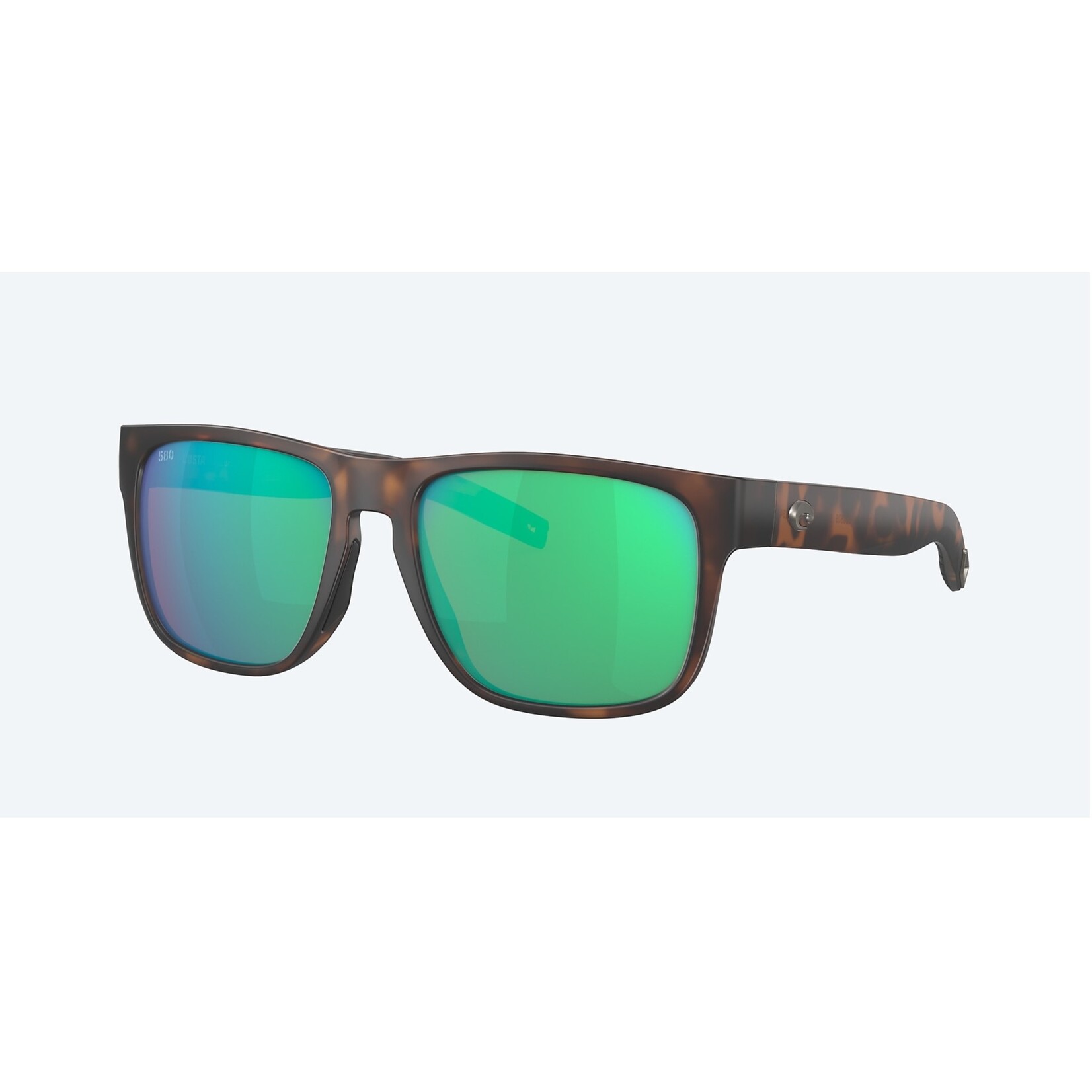 Costa del Mar Spearo Green Mirror 580G Matte Tortoise Frame