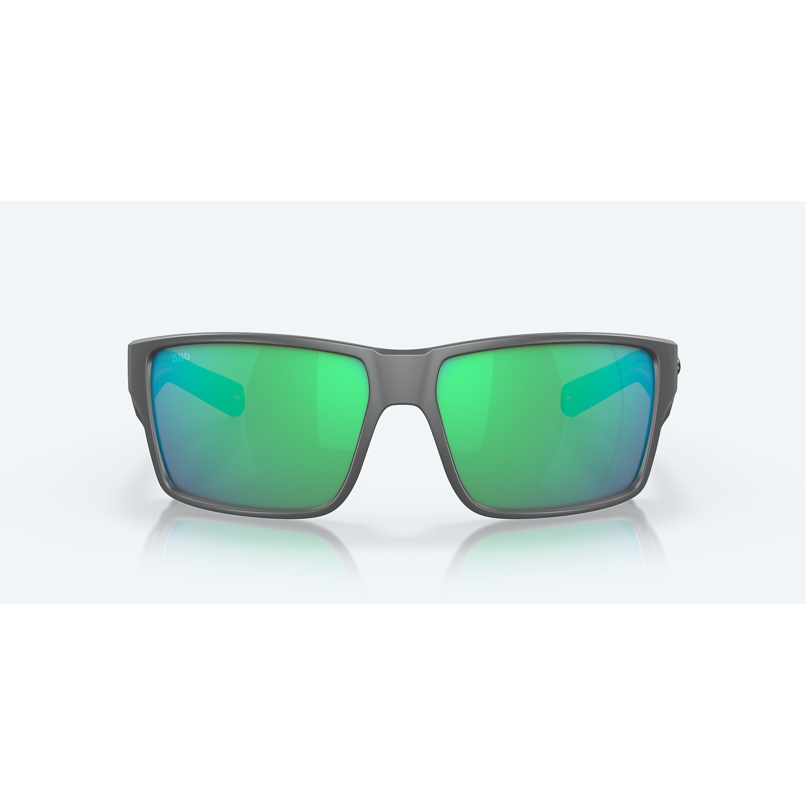 Costa del Mar Reefton Pro Matte Grey w/ Green Mirror 580G