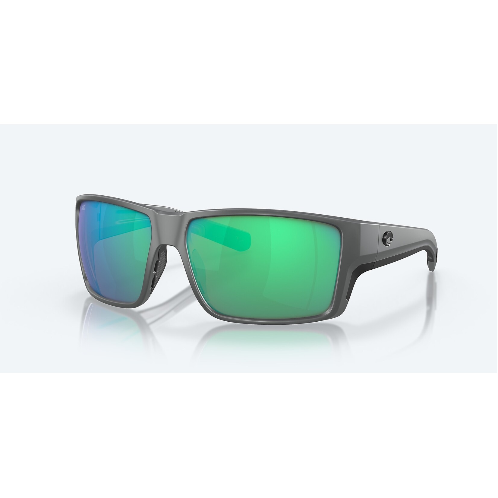 Costa del Mar Reefton Pro Matte Grey w/ Green Mirror 580G