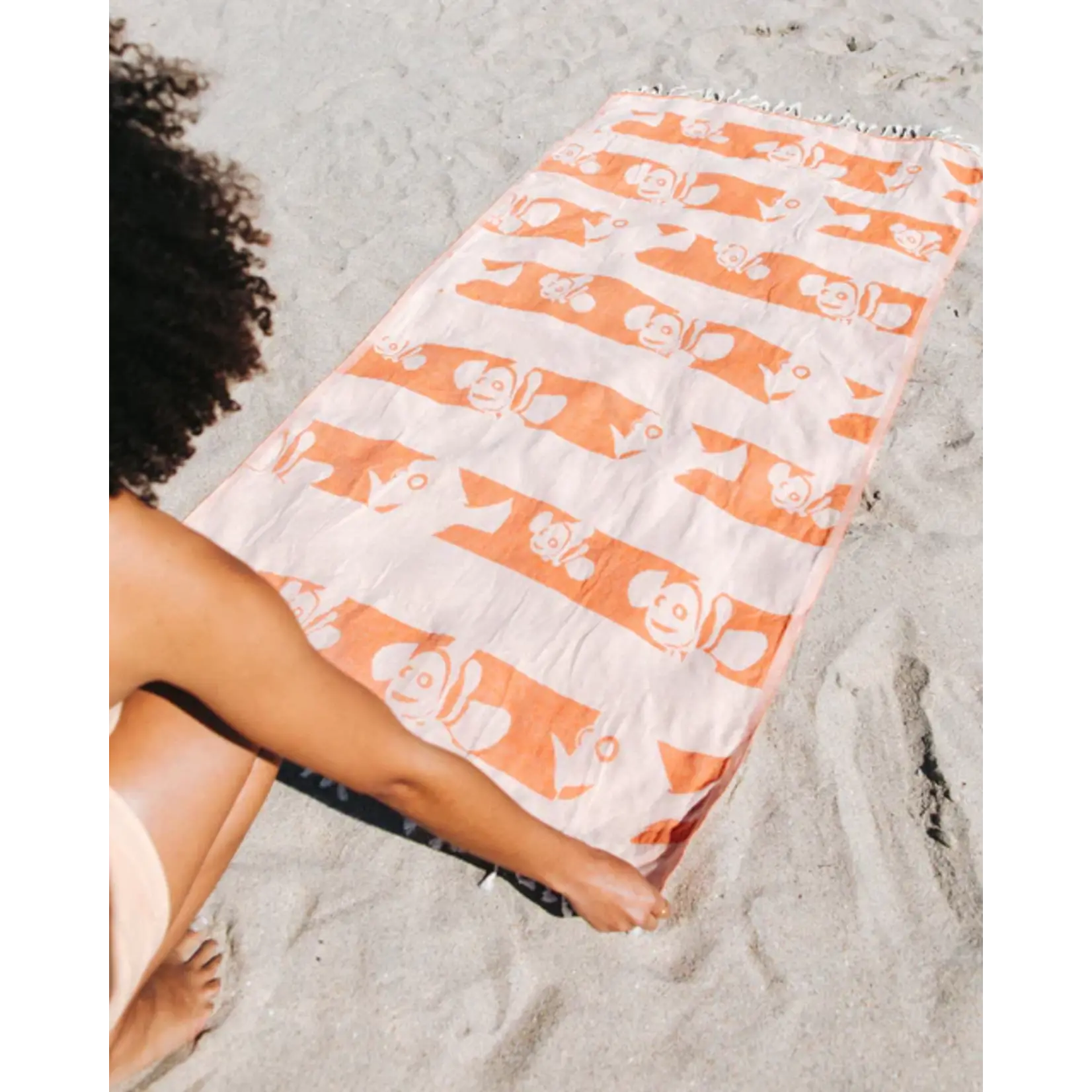 Sand Cloud Nemo Stripe Adult Towel Orange Regular