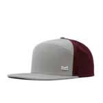 Melin Hydro Trenches Icon Light Grey/Maroon - Classic Fit