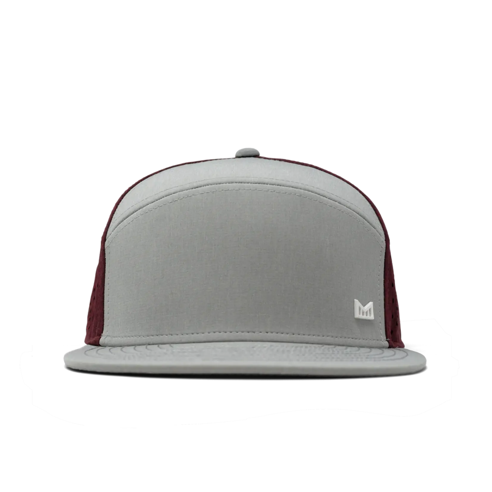 Melin Hydro Trenches Icon Light Grey/Maroon - Classic Fit