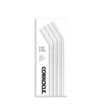 Corkcicle Straw Set - Glass - Clear