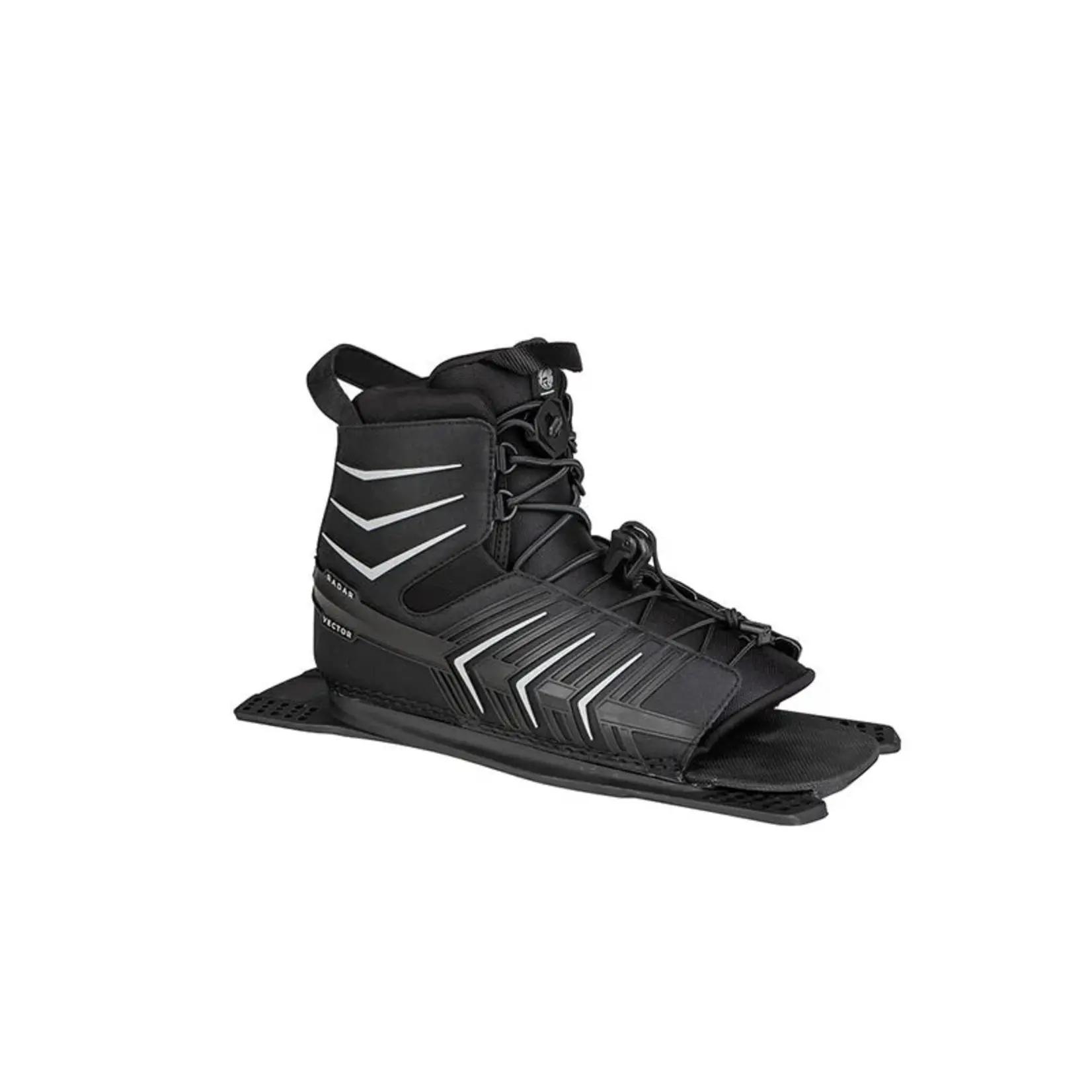 Radar 2024 Radar Vector Boot - Black / Silver - Rear Feather Frame - STD