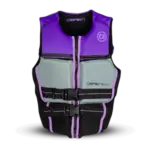 O'Brien Junior V-Back, Purple/Gray