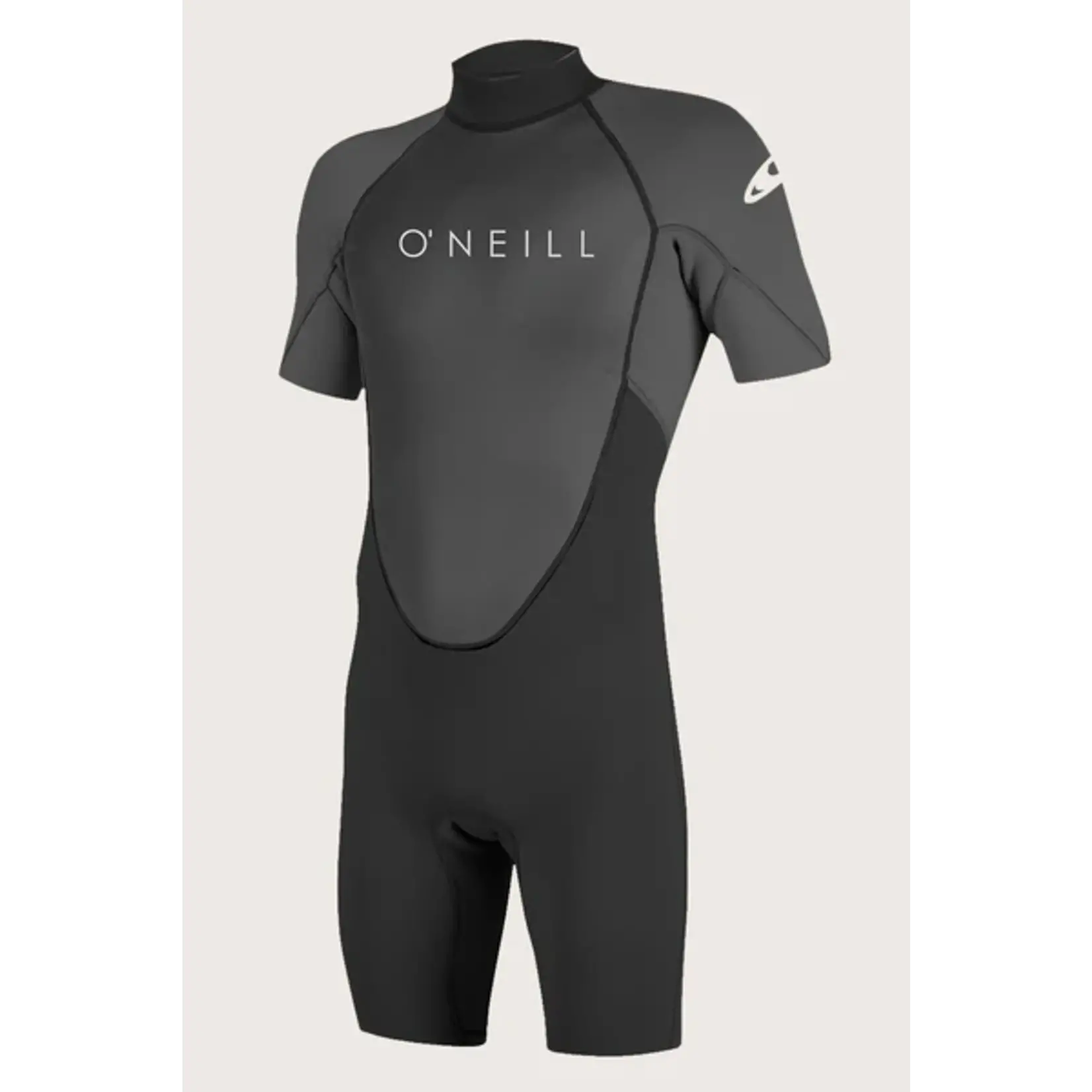 O'Neill REACTOR-2 2MM BACK ZIP S/S SPRING BLK/BLK