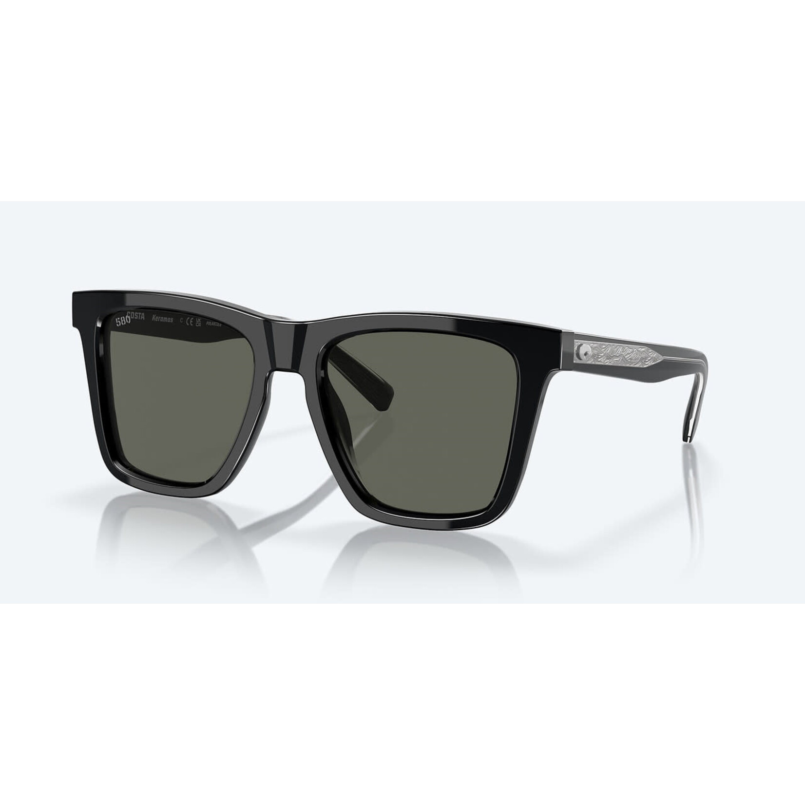 Costa del Mar Kermis Black w/ Gray Acetate 580G