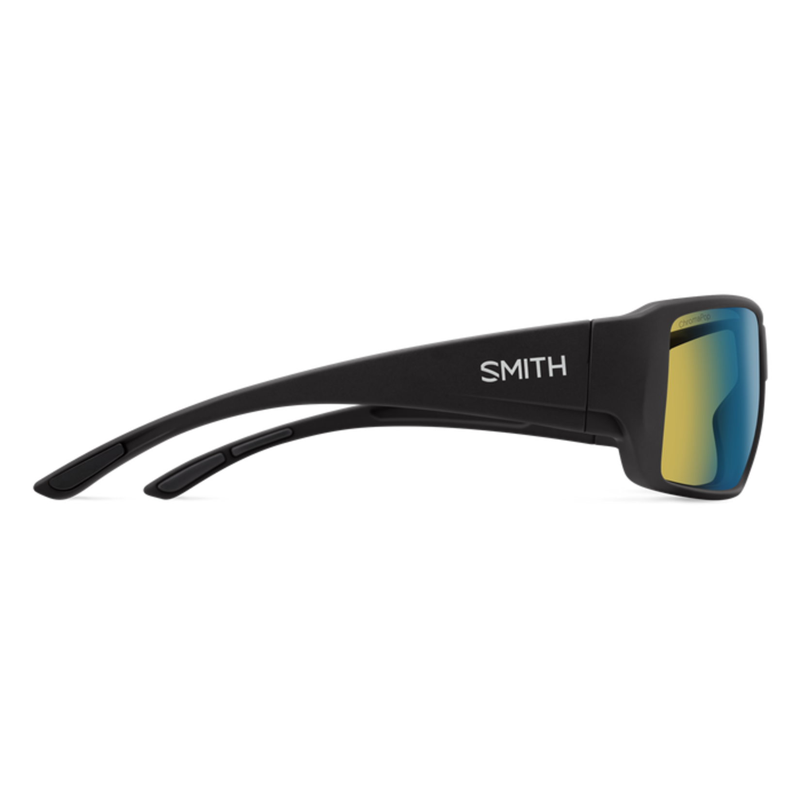 SMITH Guide's Choice XL Matte Black + ChromaPop Glass PolarChromic Yellow Blue Mirror Lens