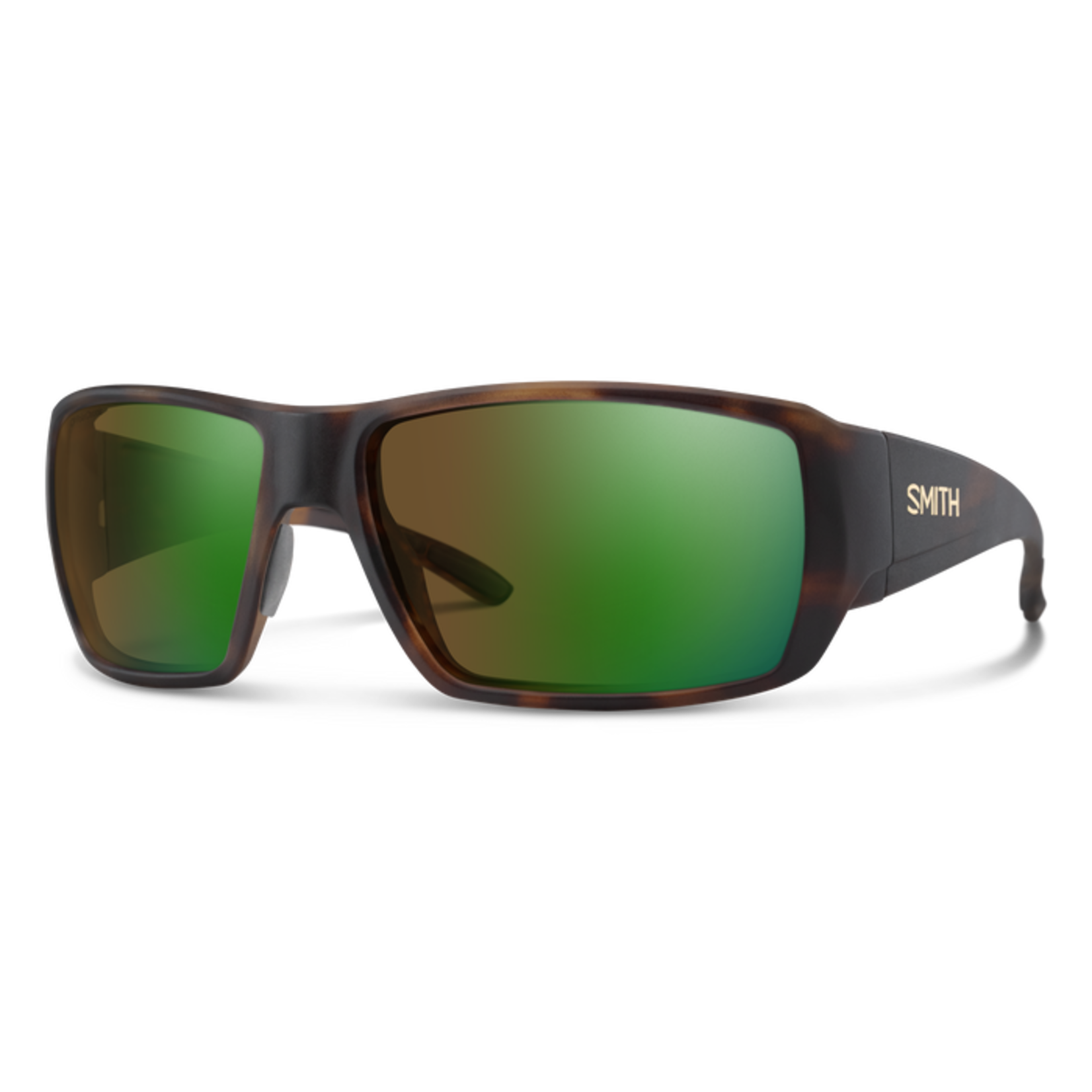 SMITH Guide's Choice XL Matte Tortoise + ChromaPop Glass PolarChromic Brown Green Mirror Lens