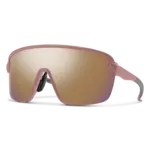 SMITH Bobcat Matte Chalk Rose + ChromaPop Rose Gold Mirror Lens