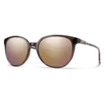 SMITH Cheetah Rose Tortoise + ChromaPop Polarized Rose Gold Mirror Lens