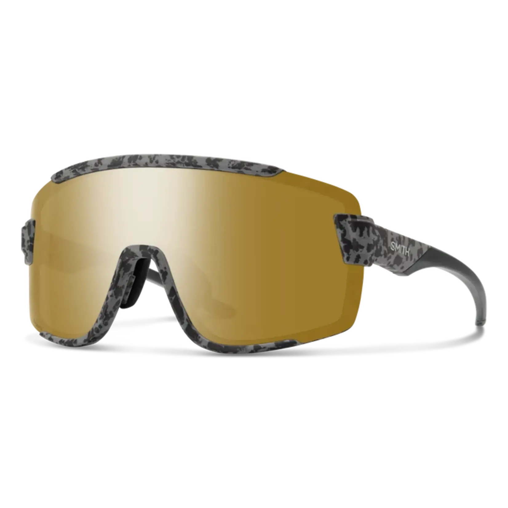 SMITH Wildcat Matte Gray Marble + ChromaPop Polarized Bronze Mirror