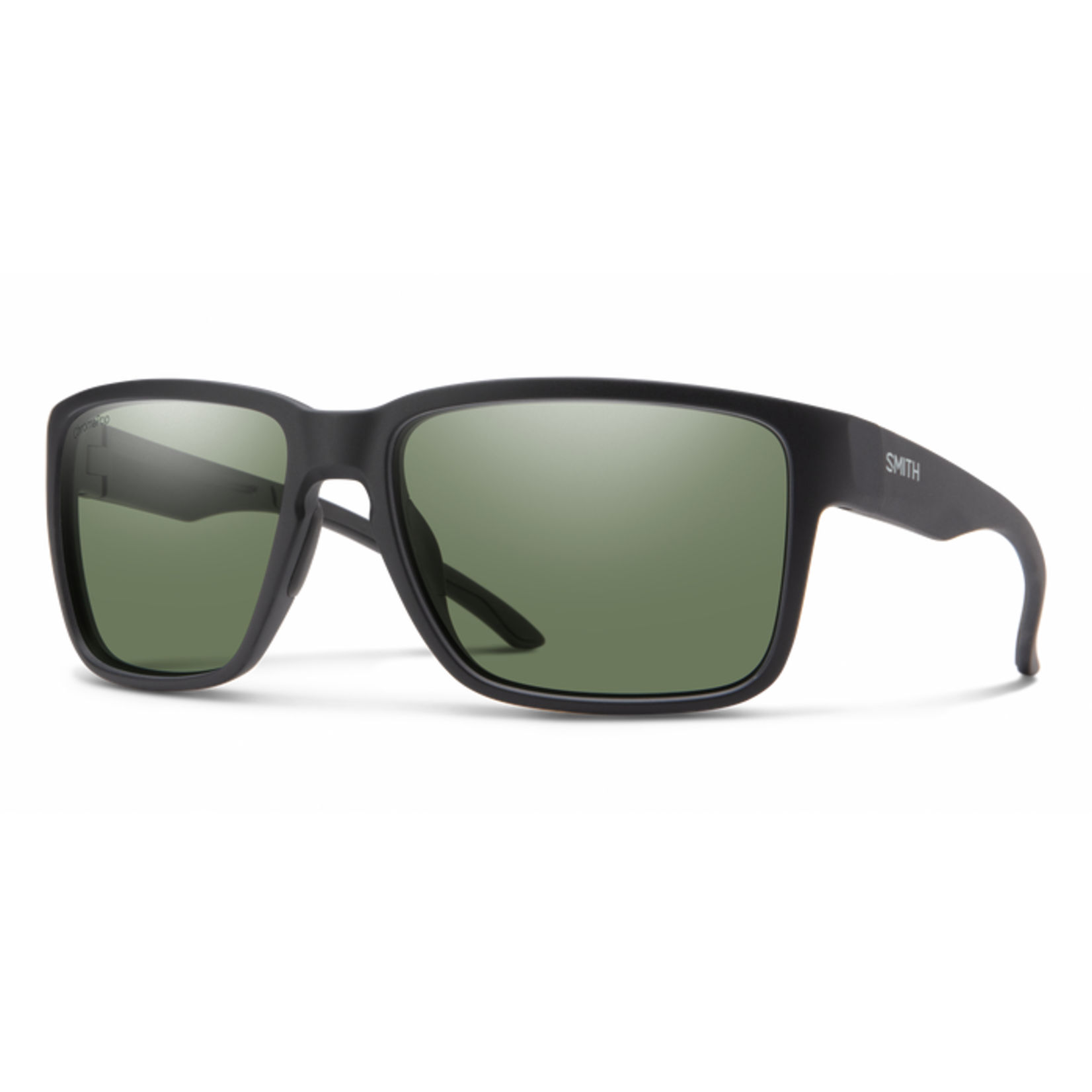 SMITH Emerge Matte Black + ChromaPop Polarized Gray Green Lens