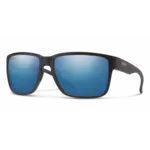 SMITH Emerge Matte Black + ChromaPop Polarized Blue Mirror Lens