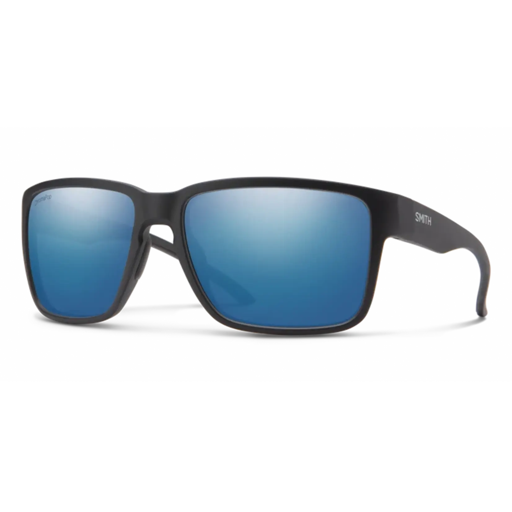 SMITH Emerge Matte Black + ChromaPop Polarized Blue Mirror Lens