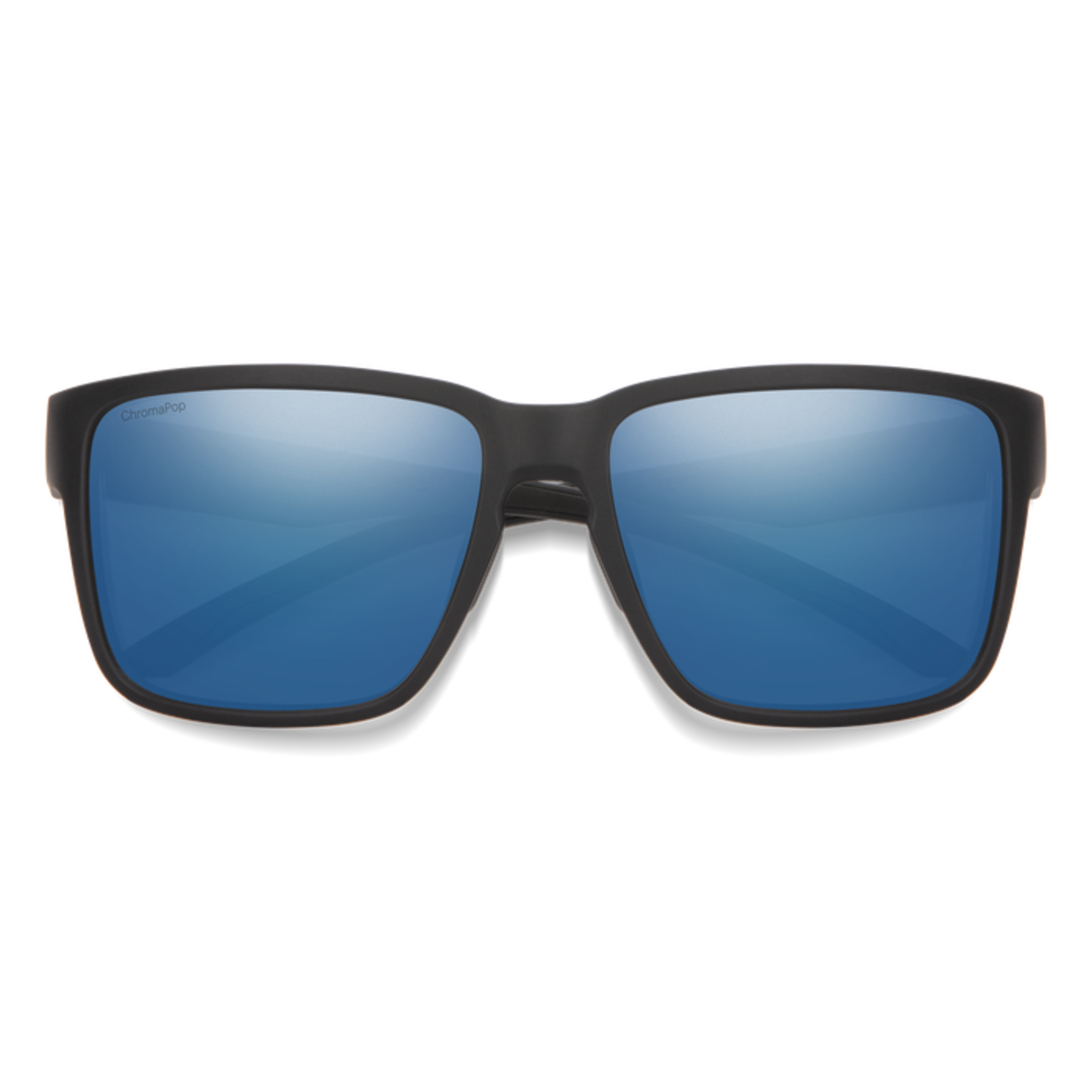 SMITH Emerge Matte Black + ChromaPop Polarized Blue Mirror Lens