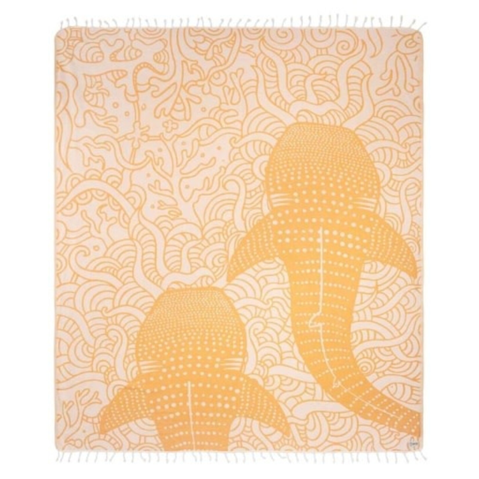 Sand Cloud Whale Shark Sunflower XL