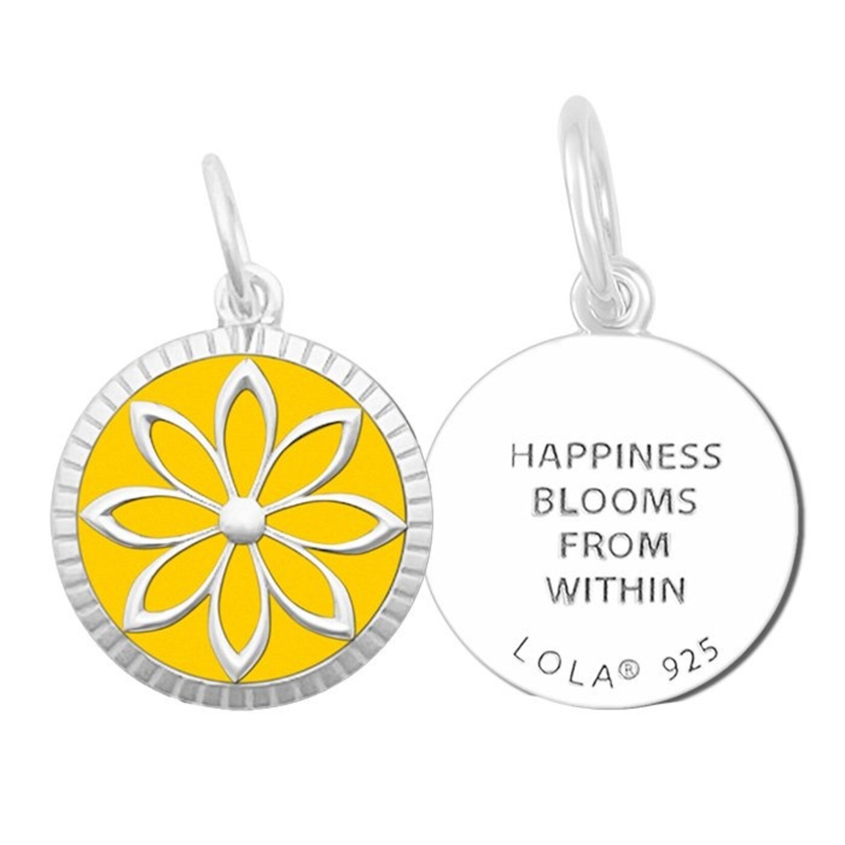 Lola Daisy Silver Yellow Mini