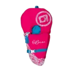 O'Brien Baby Safe, Pink/Aqua-Type II (0-30 lbs)