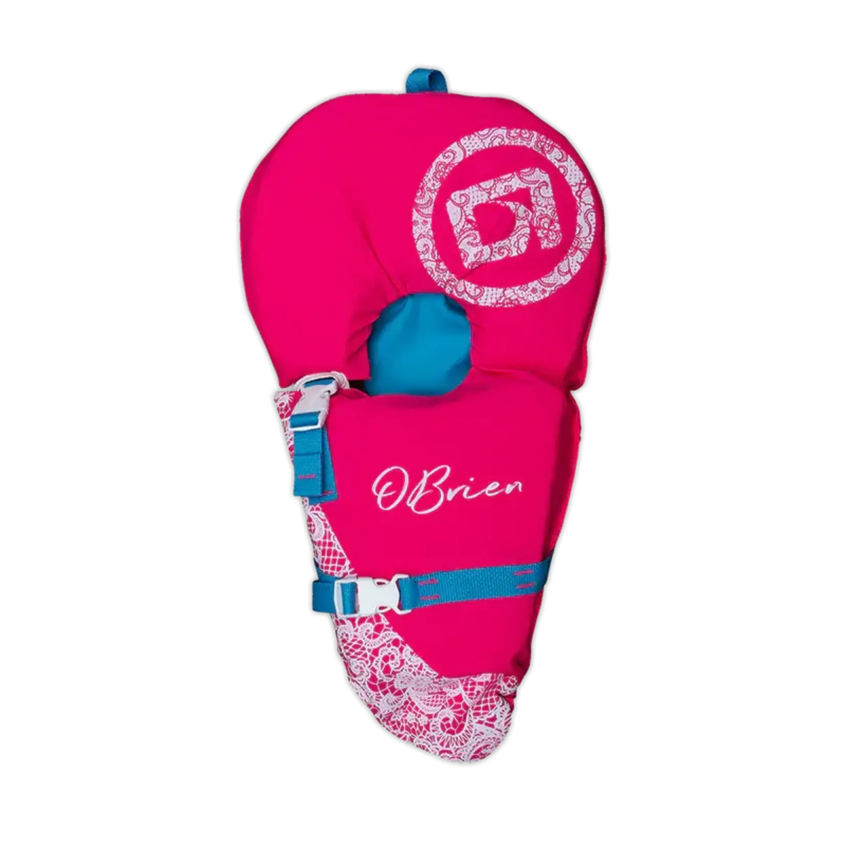 O'Brien Baby Safe, Pink/Aqua-Type II (0-30 lbs)