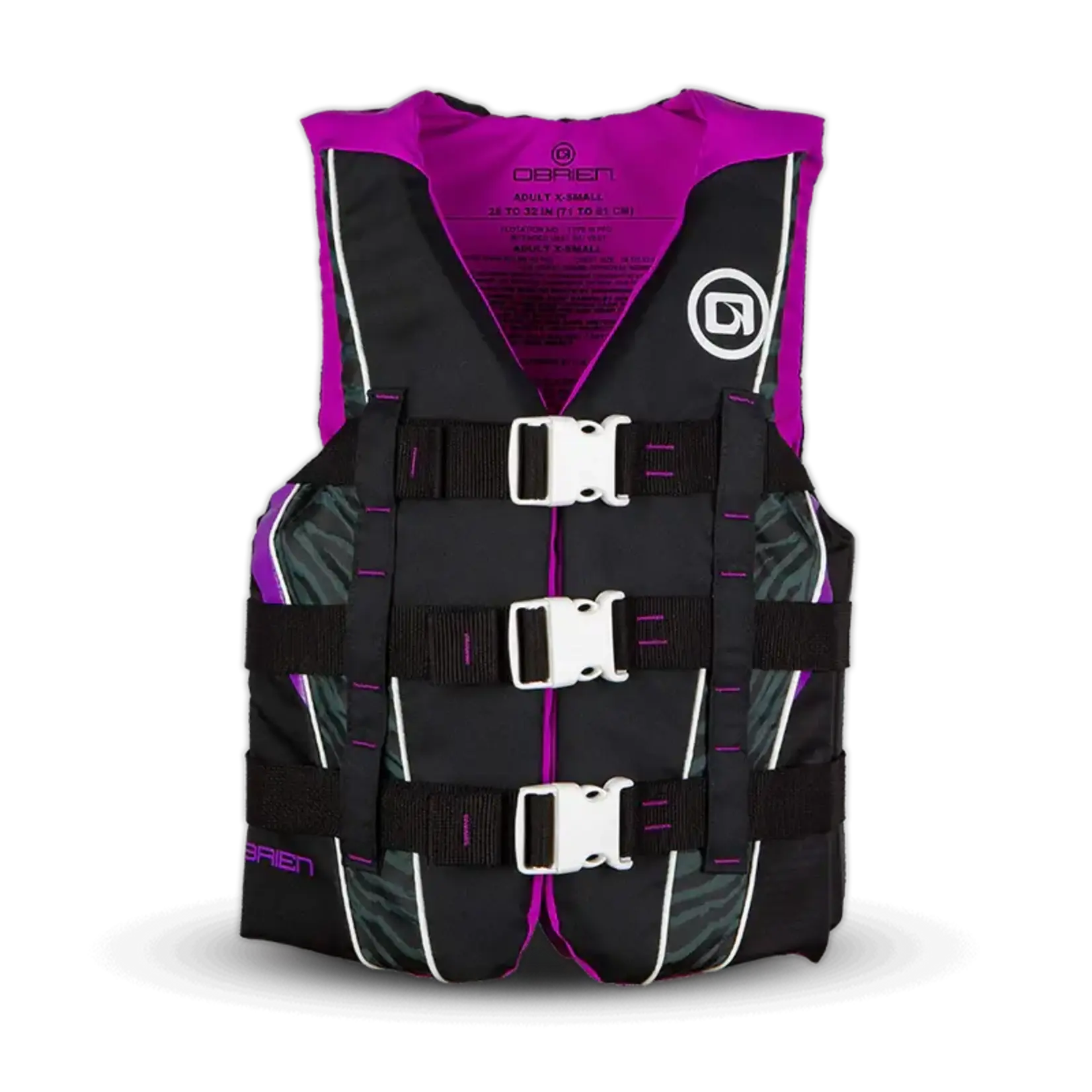 O'Brien Teen Nylon, Purple-(28"-32")