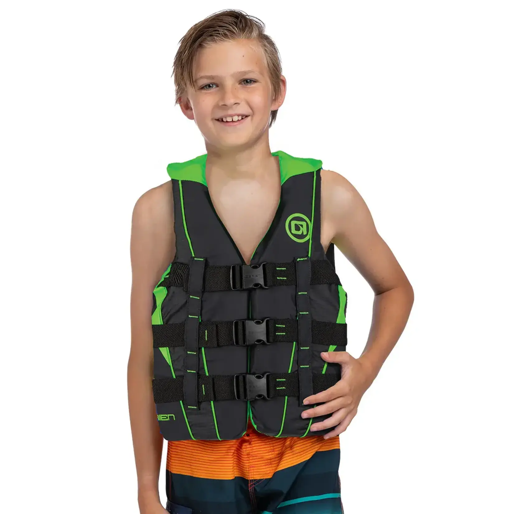 O'Brien Teen Nylon, Lime-(28"-32")