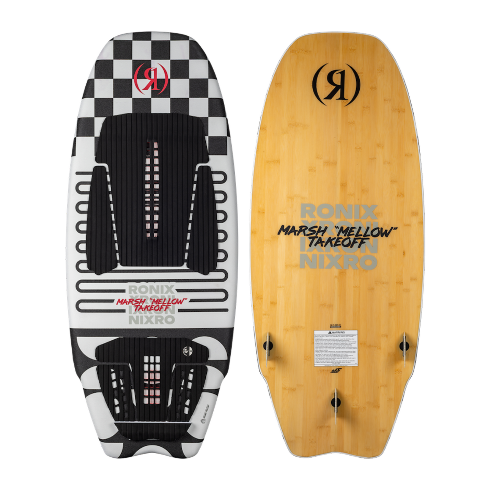 Ronix 2026 Takeoff - Marsh 'Mellow' - Checkered / Bamboo