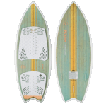 Ronix 2026 Fish - Women's Koal Classic - Sea Glaze / White / Peach