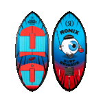 Ronix 2026 Sonic - Skimmer - Blue / Red Fish Eye - 3'11