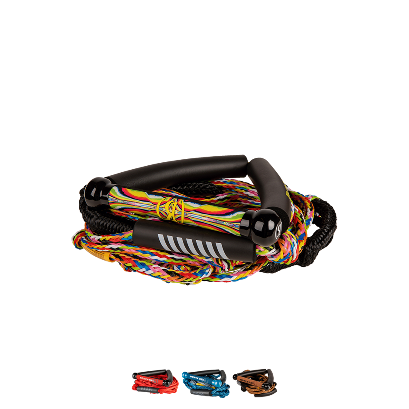 Ronix 2026 Bungee Surf - 10 in. Handle w/25 ft. 5-Sect. PE Rope - Prism