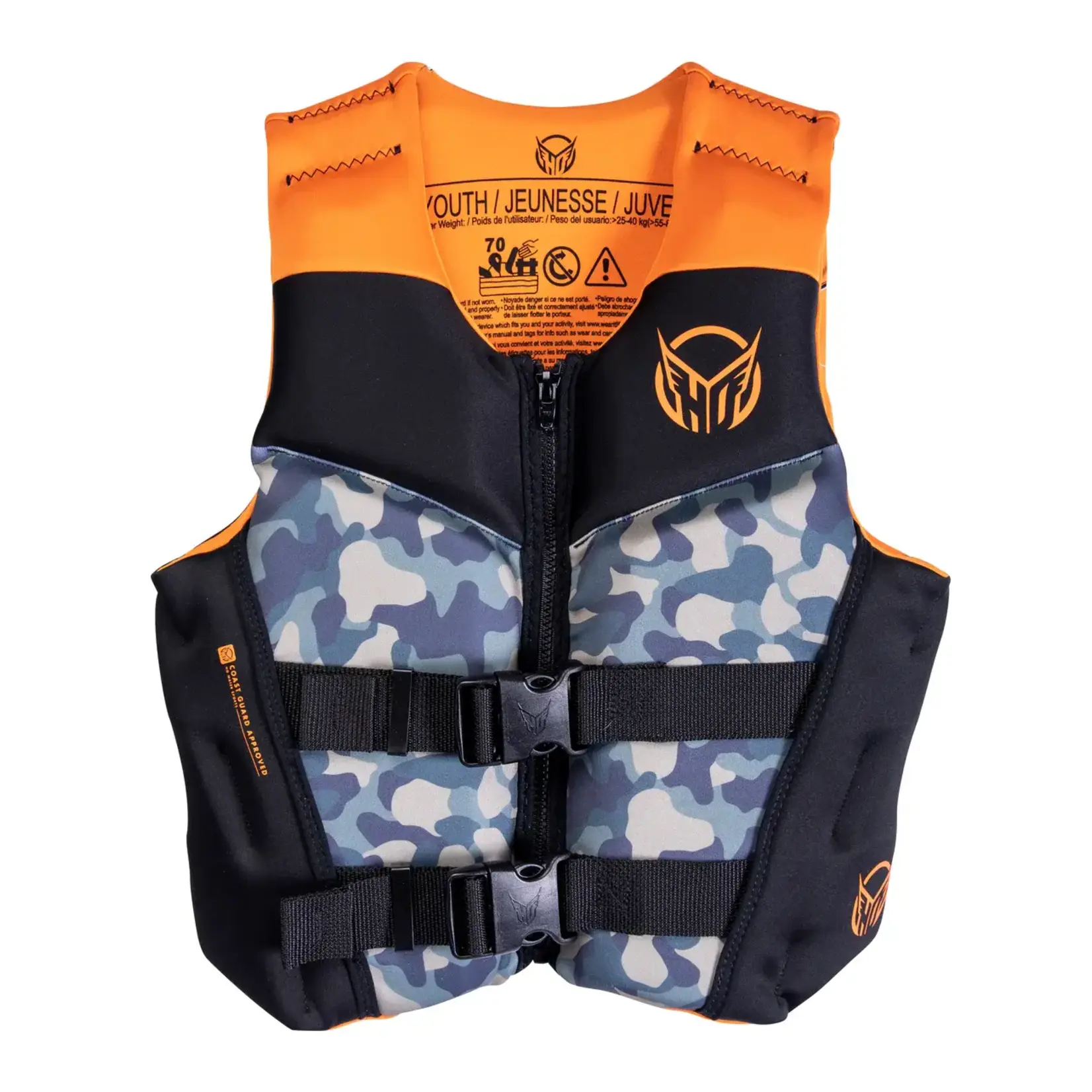 HO/Hyperlite Boys Yth Pursuit HRM  Vest