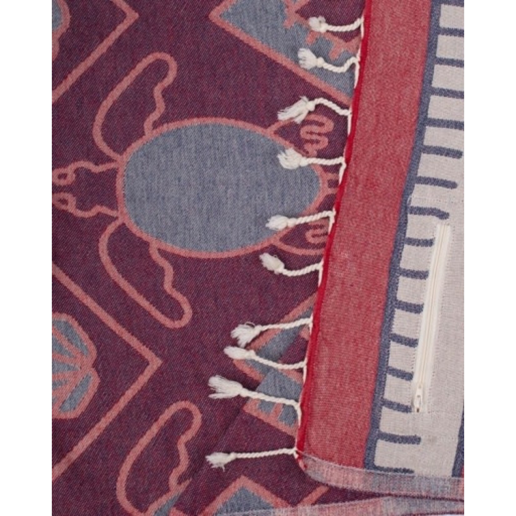 Sand Cloud Diamond Turtle with Zip Pocket Towel Regular