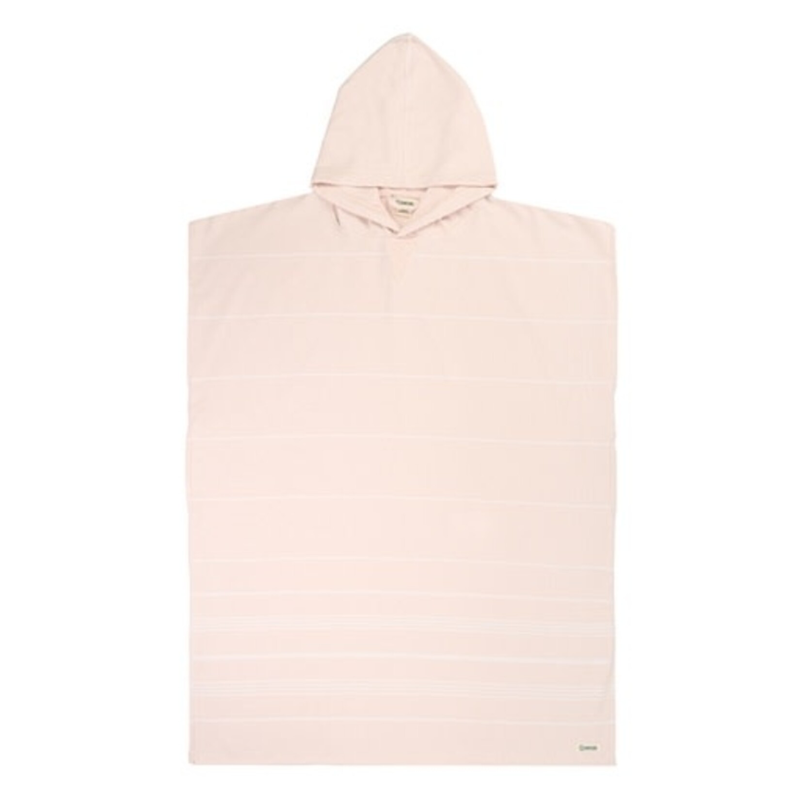 Sand Cloud Classic Stripe Hooded Poncho Calcite Pink