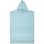 Sand Cloud Classic Stripe Hooded Poncho Seaglass