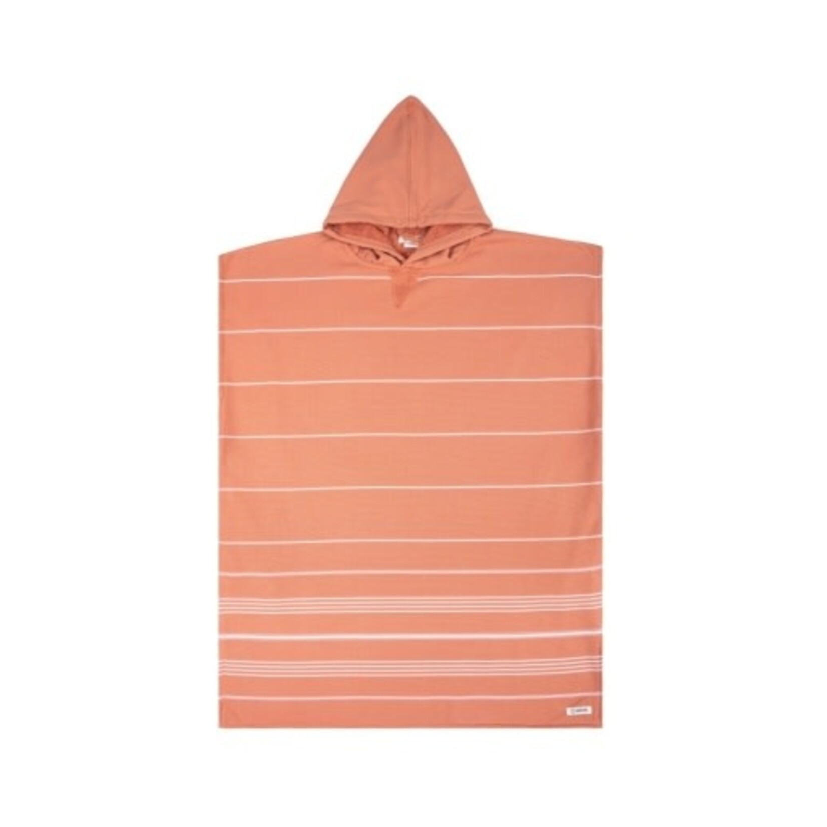 Sand Cloud Classic Stripe Hooded Poncho Dusty Pink