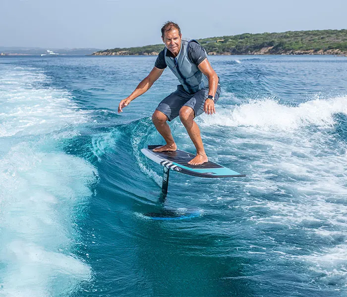 Wakefoiling: The New Way To Ride Behind a Boat