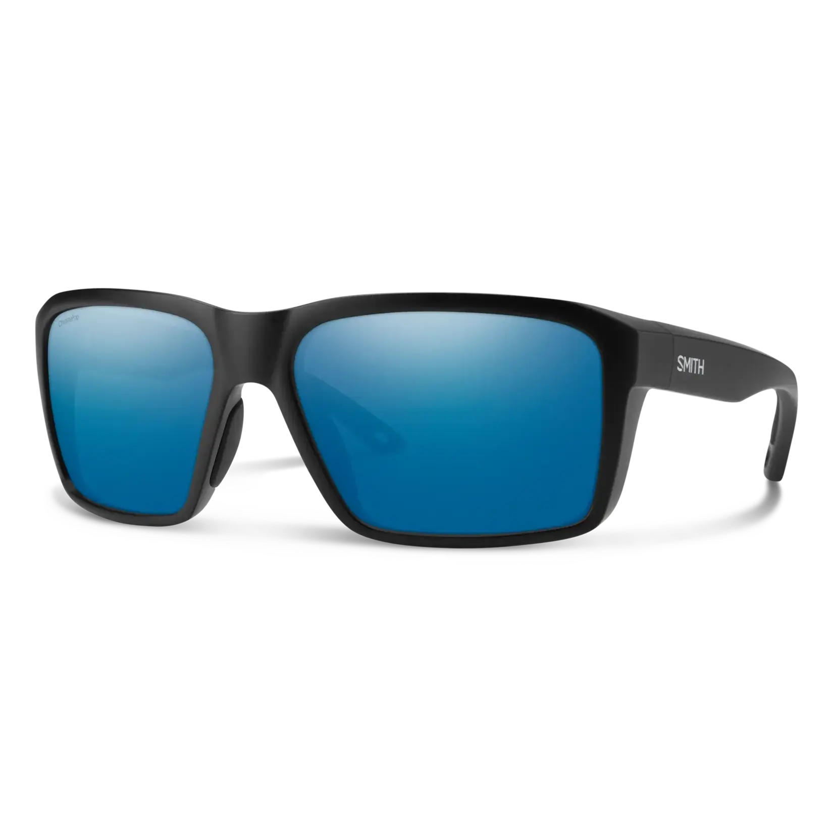 SMITH Backcast, Matte Black, ChromaPop Glass Polarized Blue Mirror