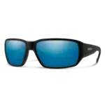 SMITH Hookset, Matte Black, ChromaPop Glass Polarized Blue Mirror
