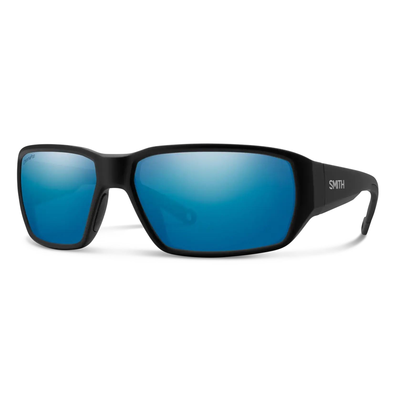 SMITH Hookset, Matte Black, ChromaPop Glass Polarized Blue Mirror