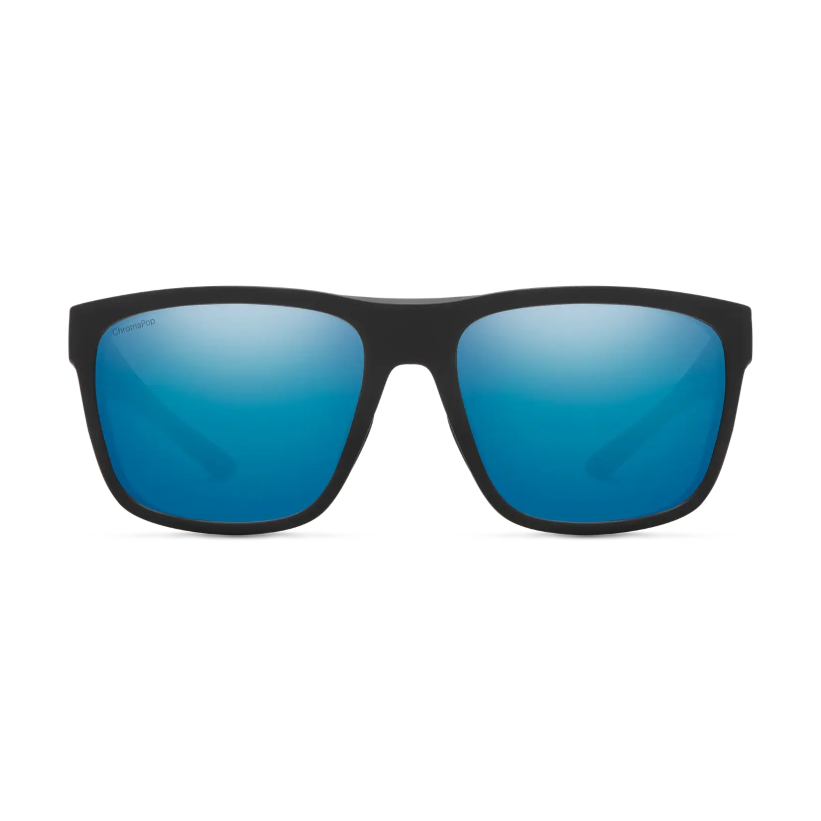 SMITH Barra, Matte Black, ChromaPop Polarized Blue Mirror