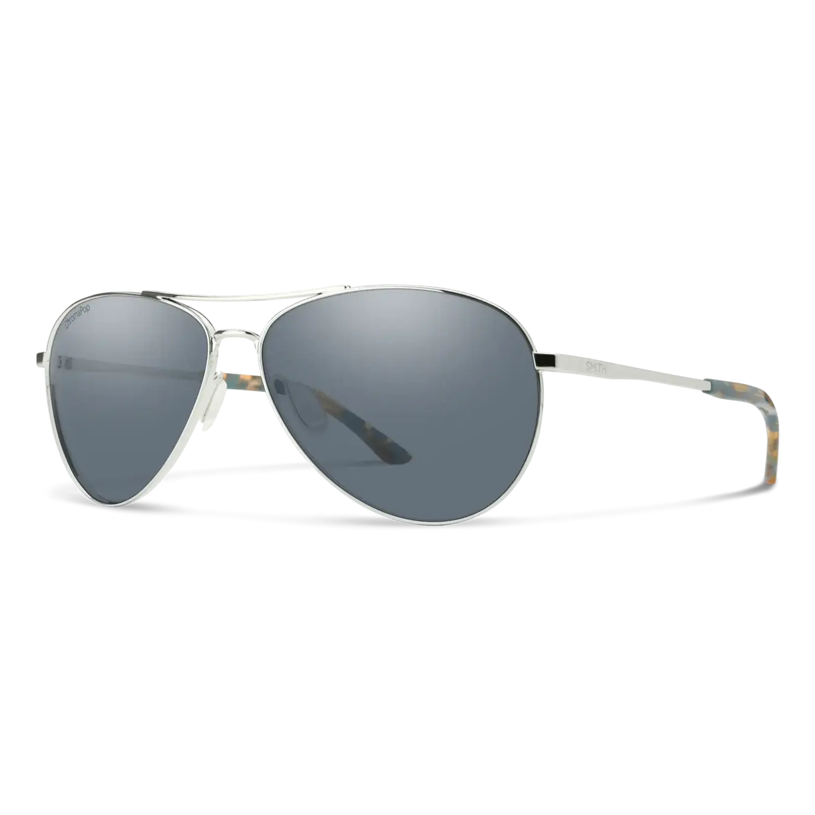 SMITH Langley 2 Silver | ChromaPop Polarized Slate