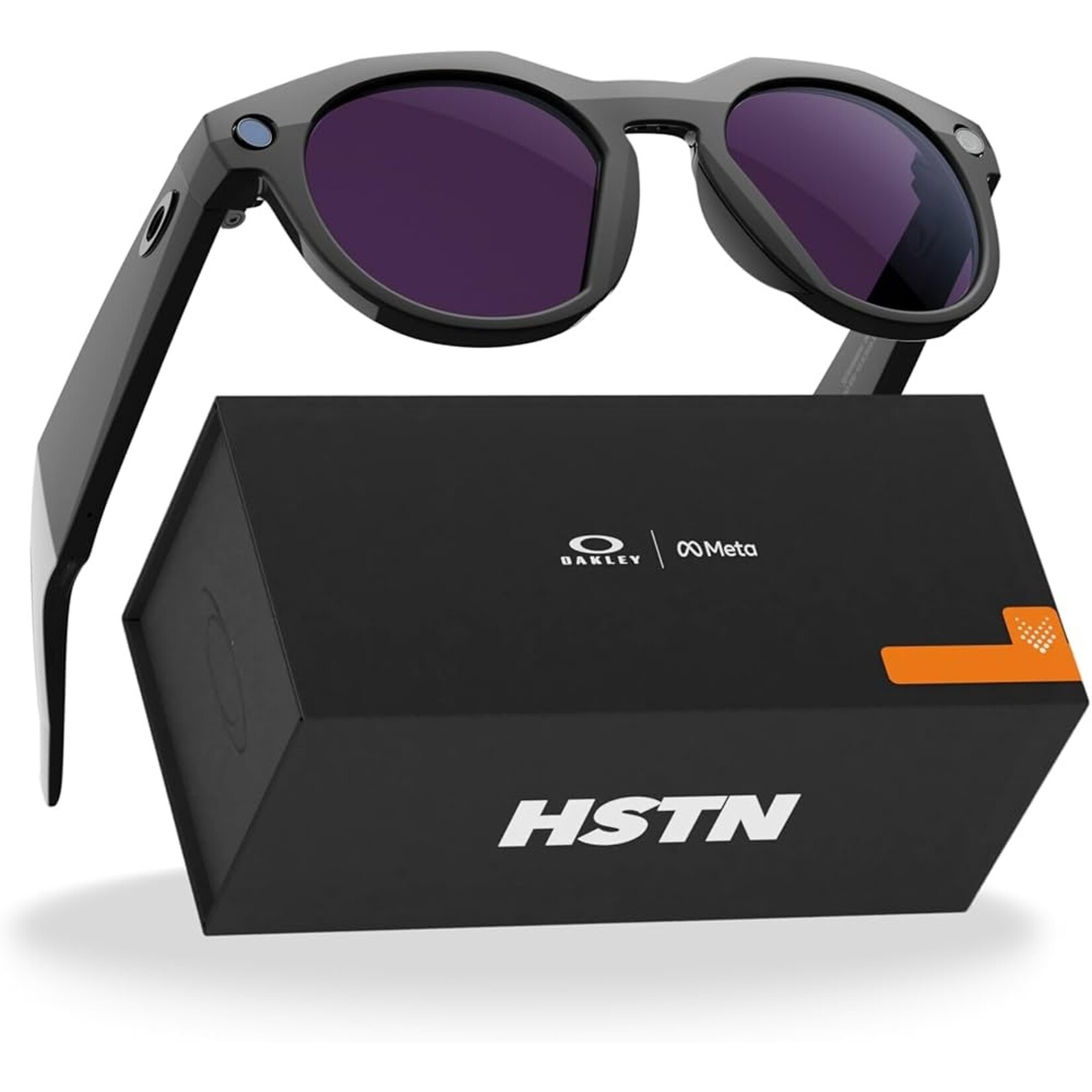 Oakley HSTN Meta BLACK w/ TRANSITIONS AMETHYST ELECTRONIC SPECTACLES