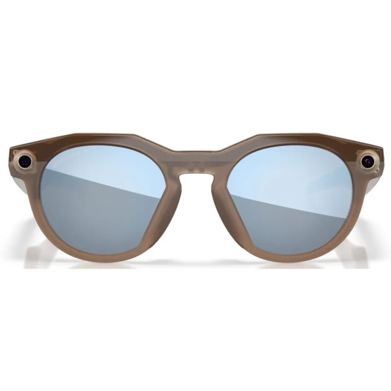 Oakley HSTN Meta Brown Smoke w/ Prizm Deep Water Polarized Electronic Spectacles