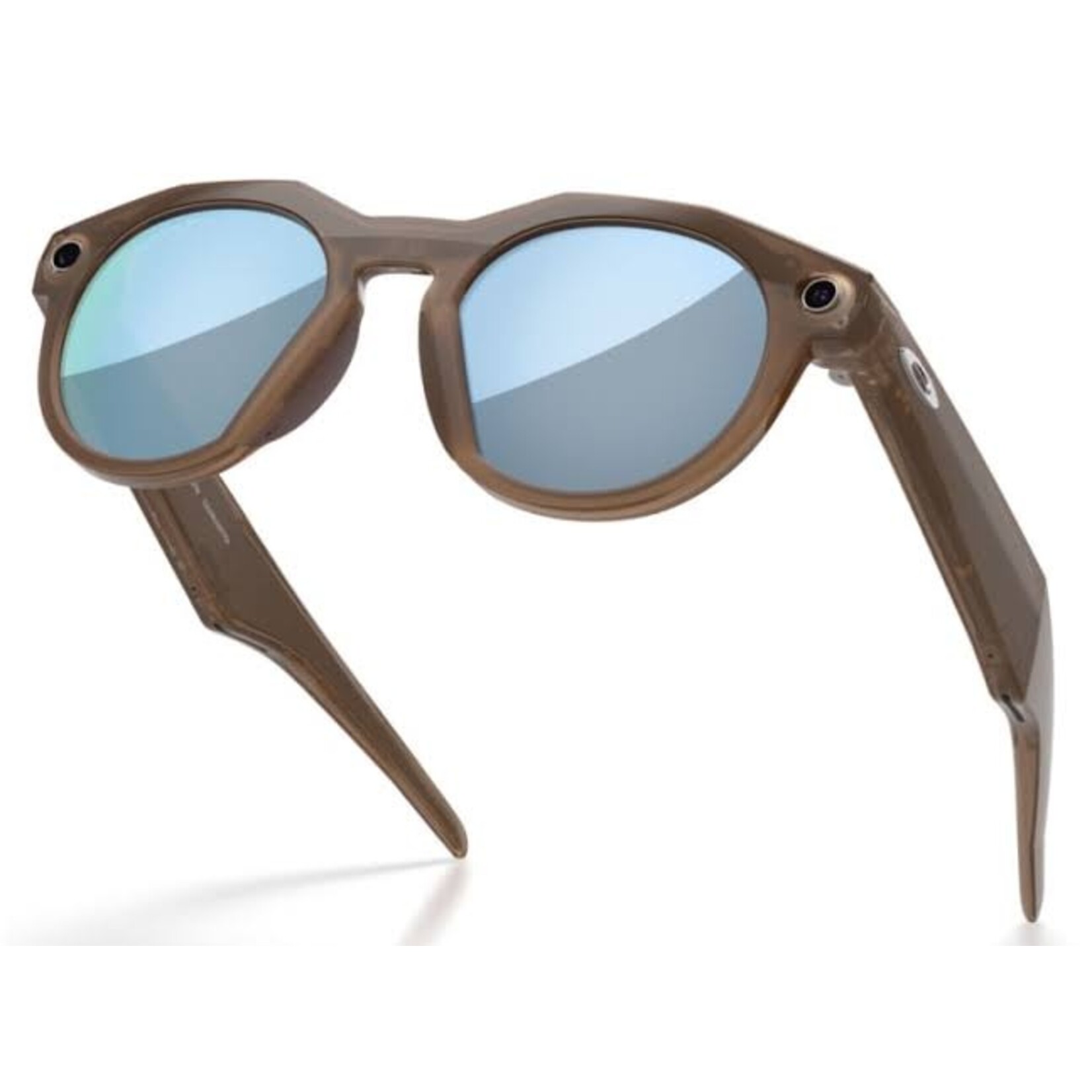 Oakley HSTN Meta Brown Smoke w/ Prizm Deep Water Polarized Electronic Spectacles