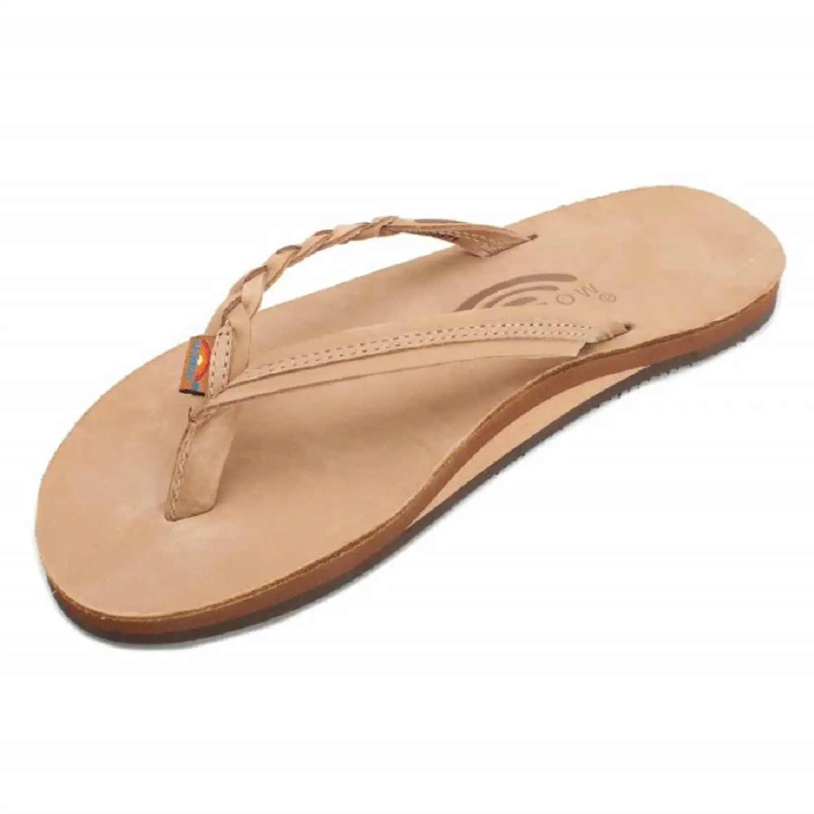 Rainbow Sandals Women's Flirty Braidy Single Layer Leather with Braid