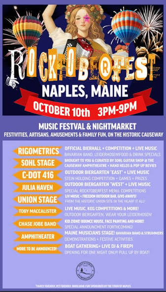 Rocktoberfest & Columbus Day Weekend in Naples, Maine | Sun Sports+