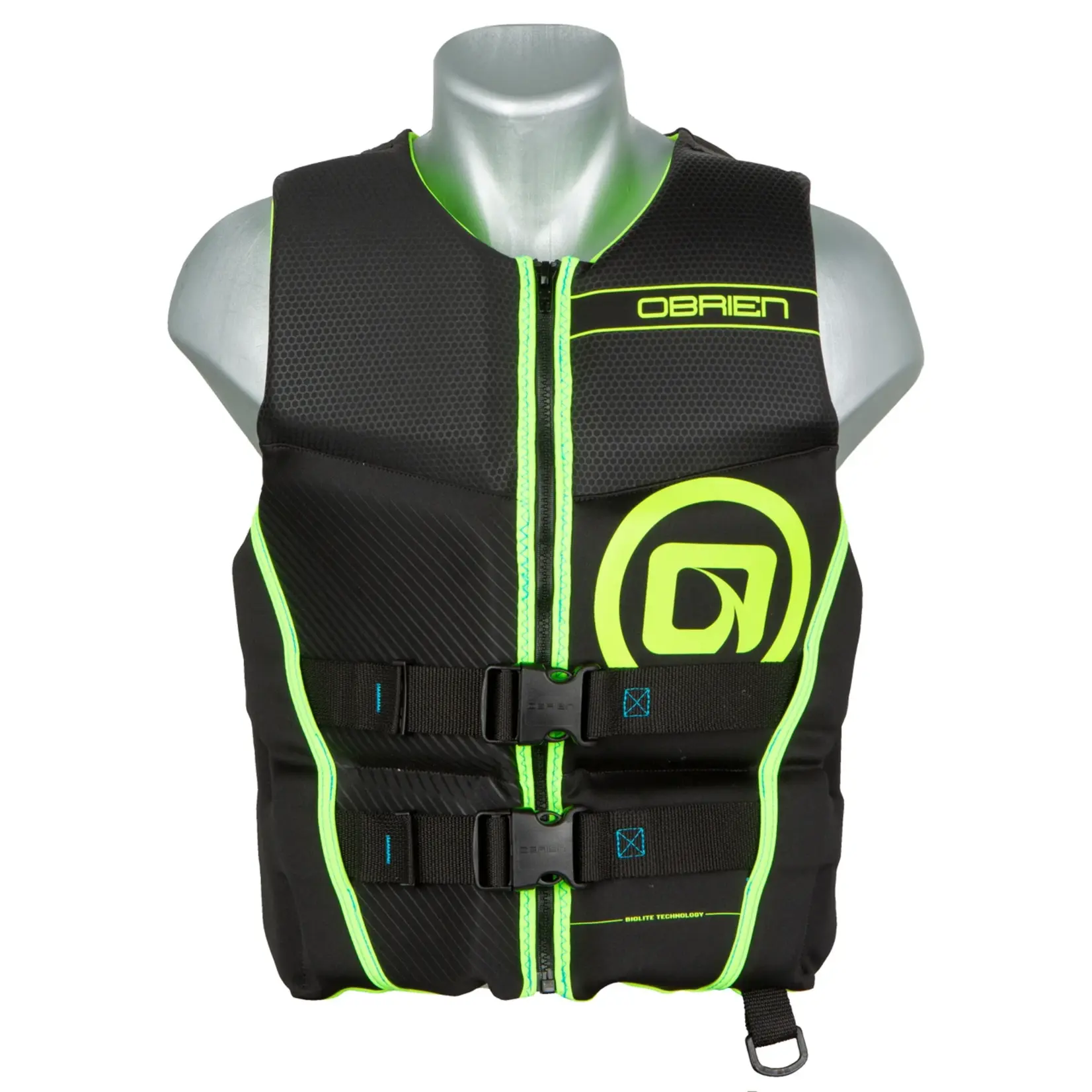 O'Brien 2026 Men's Flex V-Back  Neo (BLK/Grn) -3XL (52"-56")