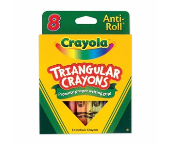 8 Crayons Triangulaire